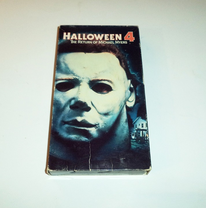 Halloween 4 The Return Of Michael Myers (1988, 1989) VHS Tape Horror CBS Fox #1