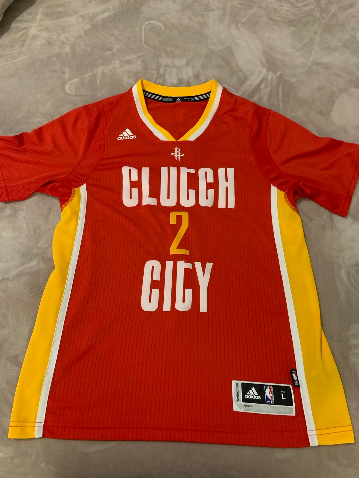 NBA Patrick Beverly Clutch City Rockets Jersey Limited Edition