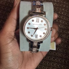 Brand New Silver&Rose Gold Michael Kors