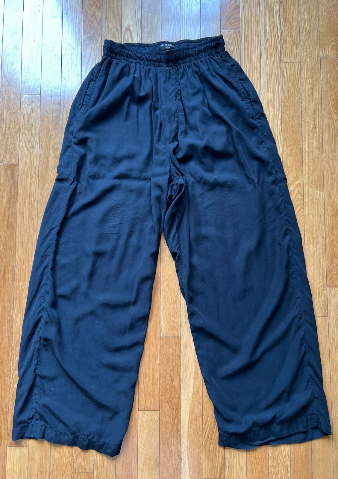 Balenciaga Lyocell Baggy Pants Sz S