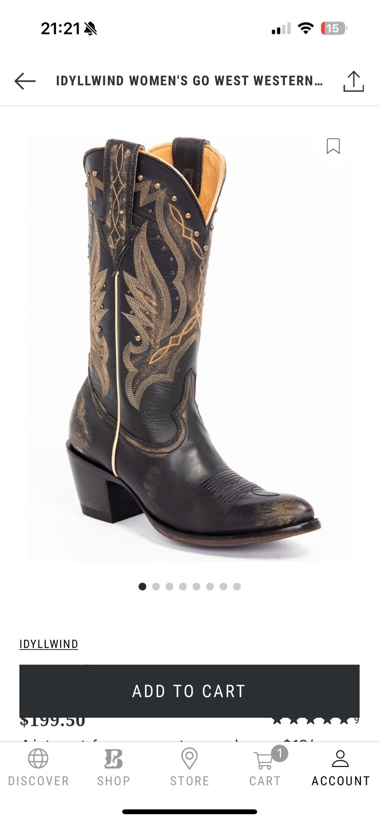 Idyllwind boots
