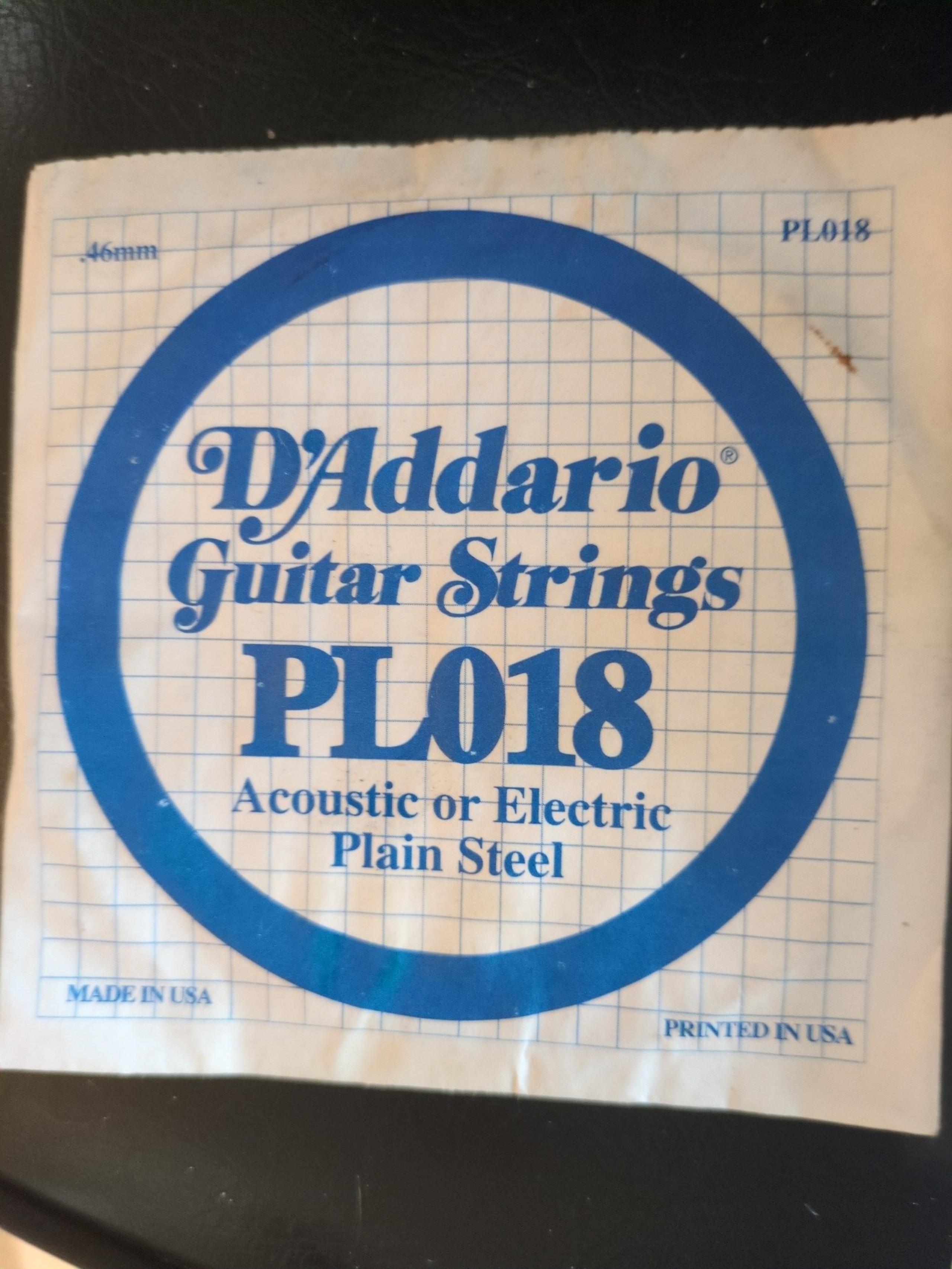 Guitar strings - D'Addario