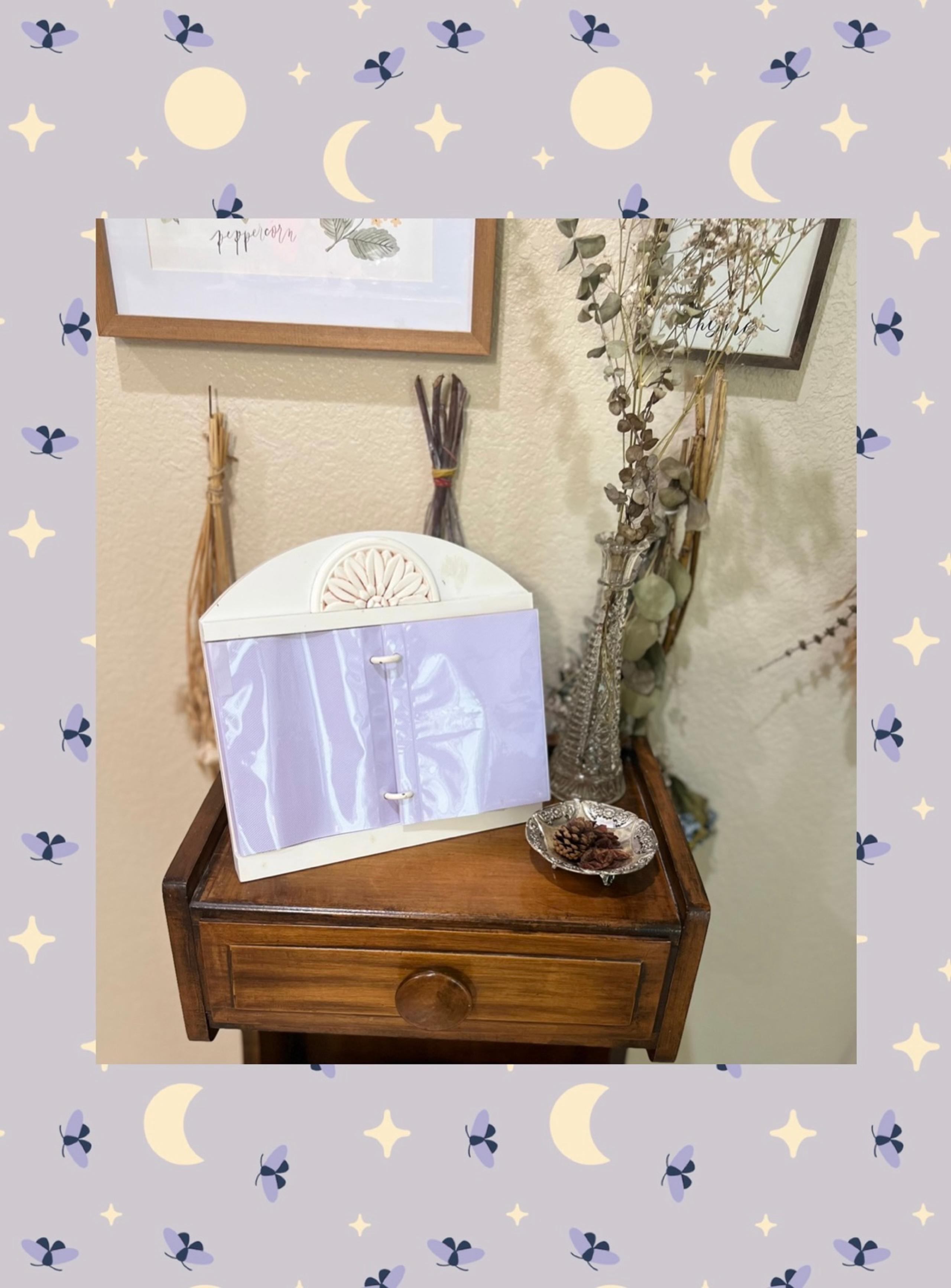 Vintage Wooden Photo Album Picture Frame Stand