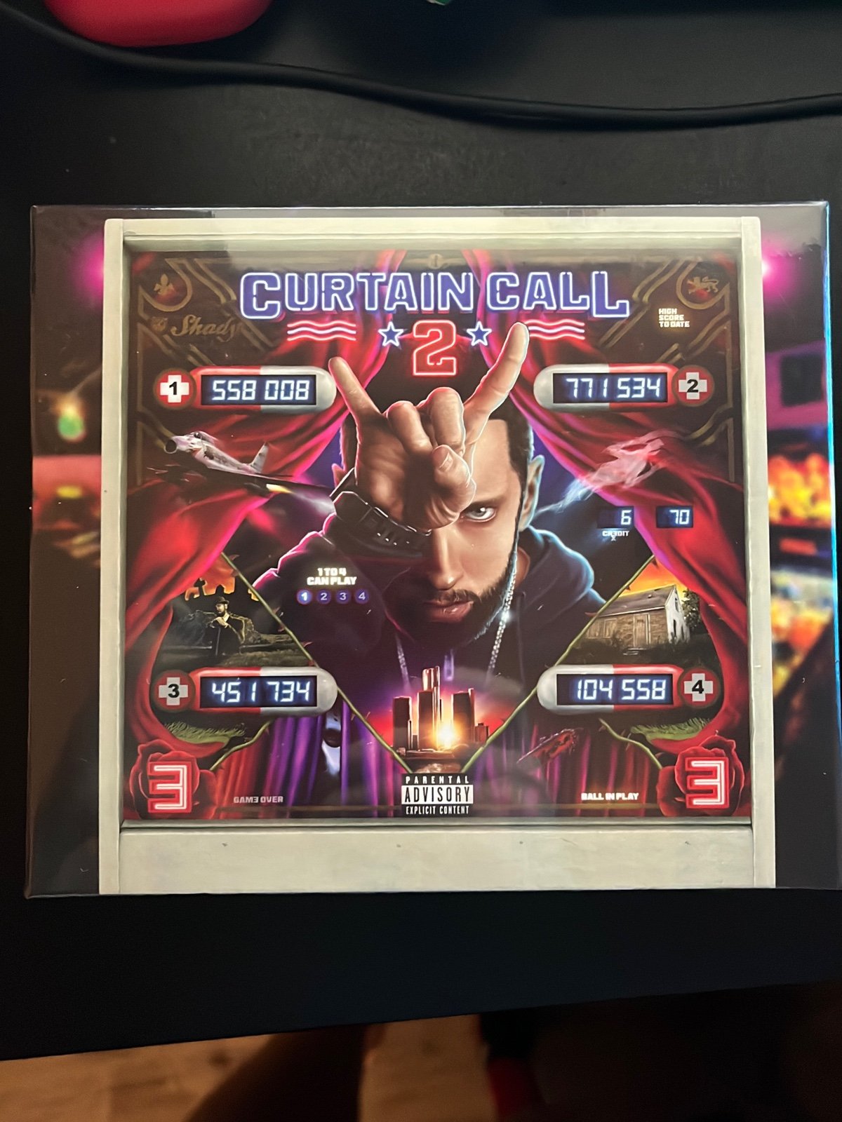 Eminem Curtain Call 2 Xl shirt