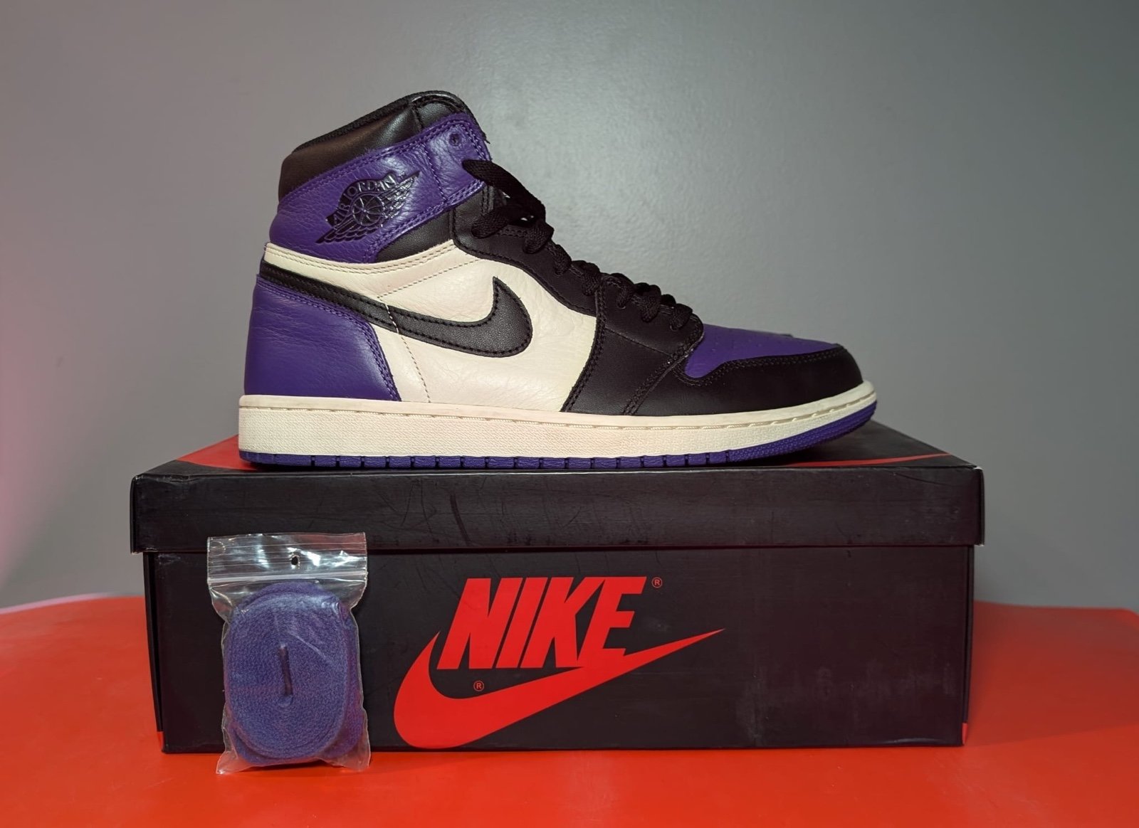 Size 10 - Air Jordan 1 Retro OG High Court Purple