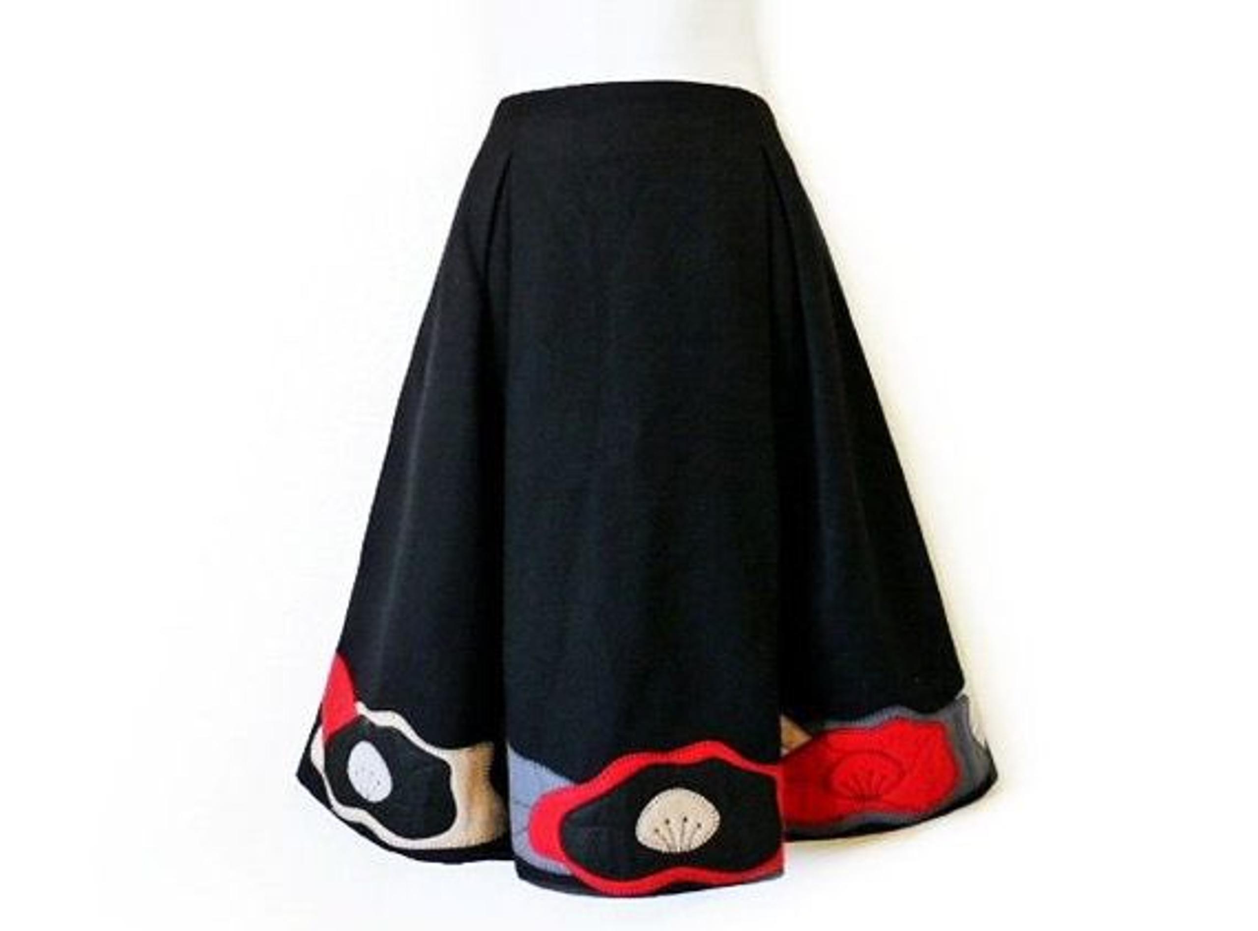 Emporio Armani  Wool Skirt Size 10