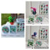 Tokidoki Unicorno Botanical set of 3