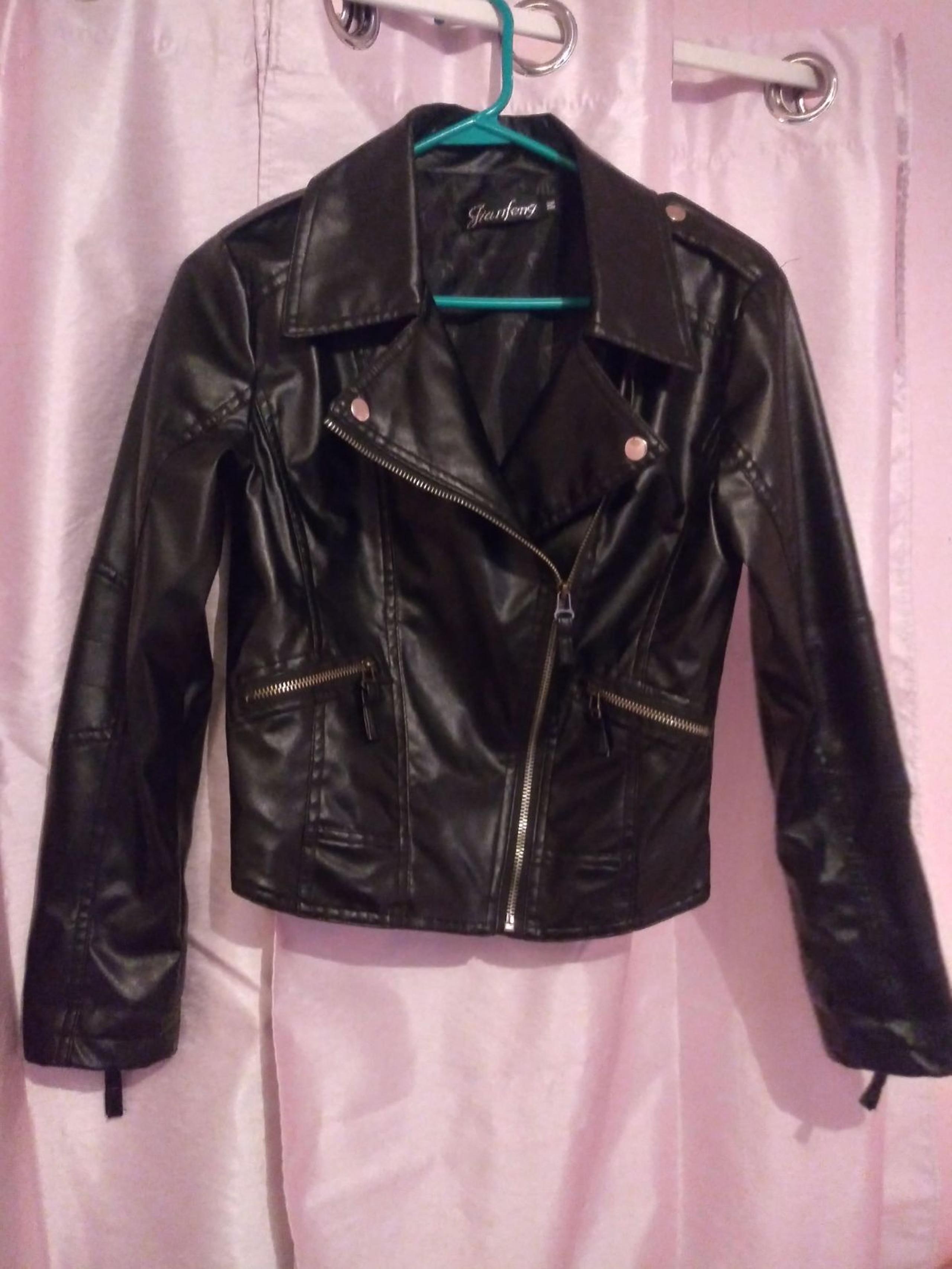 Faux Leather Jacket