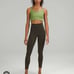 Lululemon align 25” with pocket, dark olive