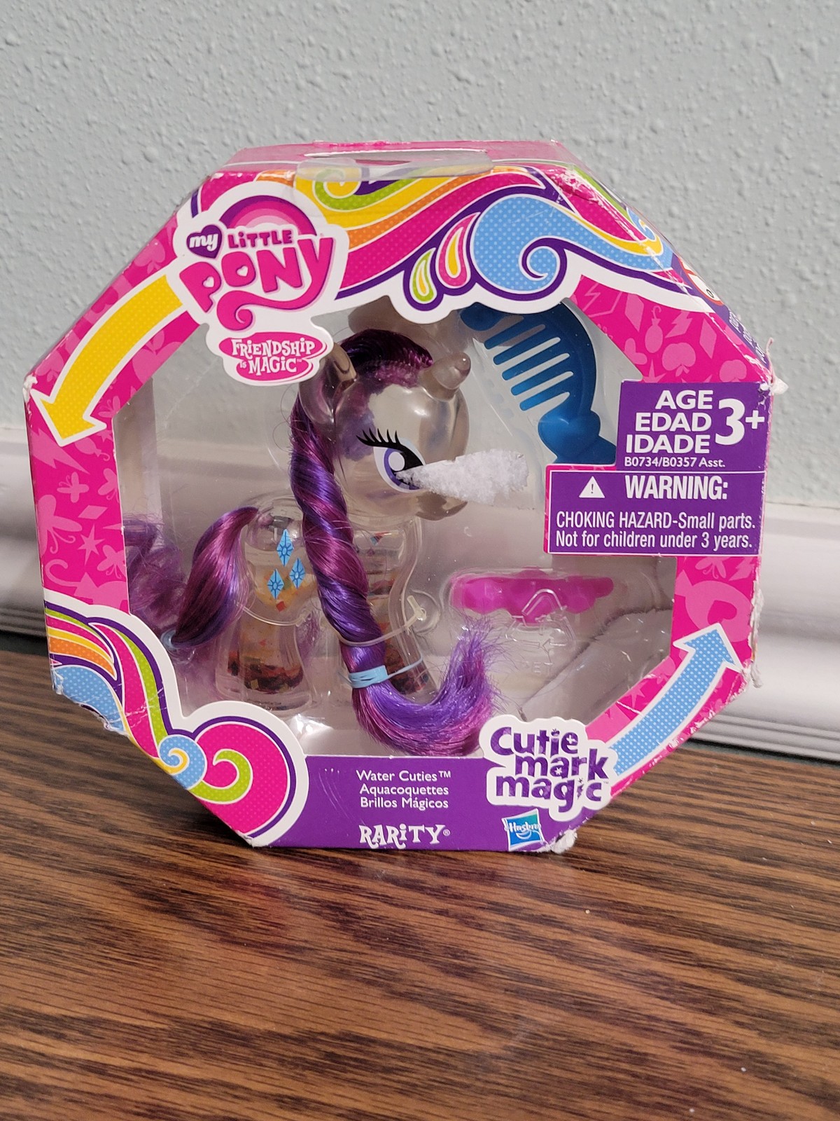 My Little Pony Cutie Mark Magic Water Cuties Rarity G4 2014