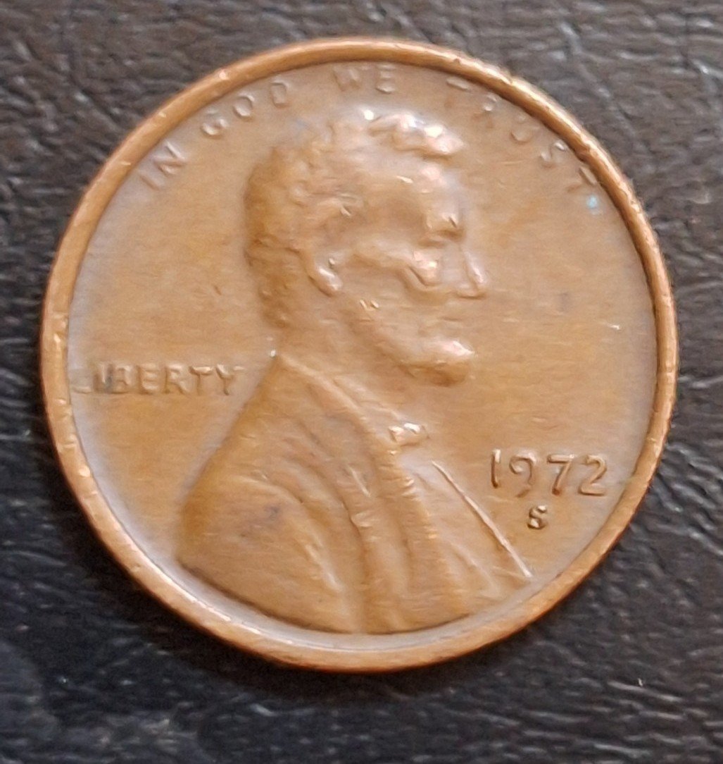1972 S penny missing L in Liberty. DDO/DDR/pluribus is spelled wrong