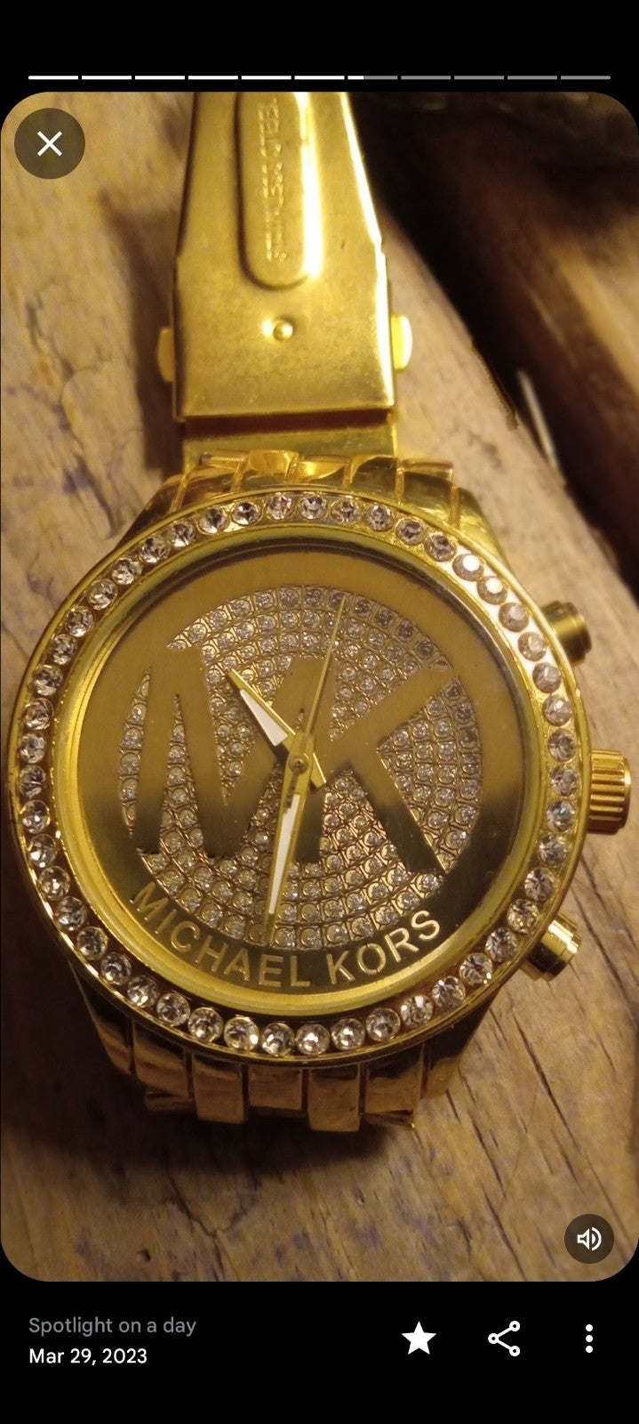 michel kors men watch