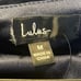 LULU'S SZ M My Whole Heart Dark Navy Blue Long Sleeve Wrap Dress NEW B148