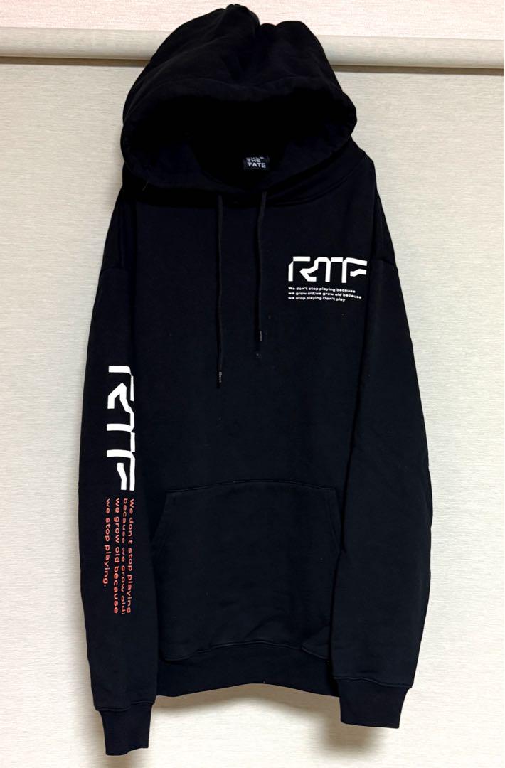 輝い RULE THE Hoodie Pullover Silhouette Big ☆ FATE トップス