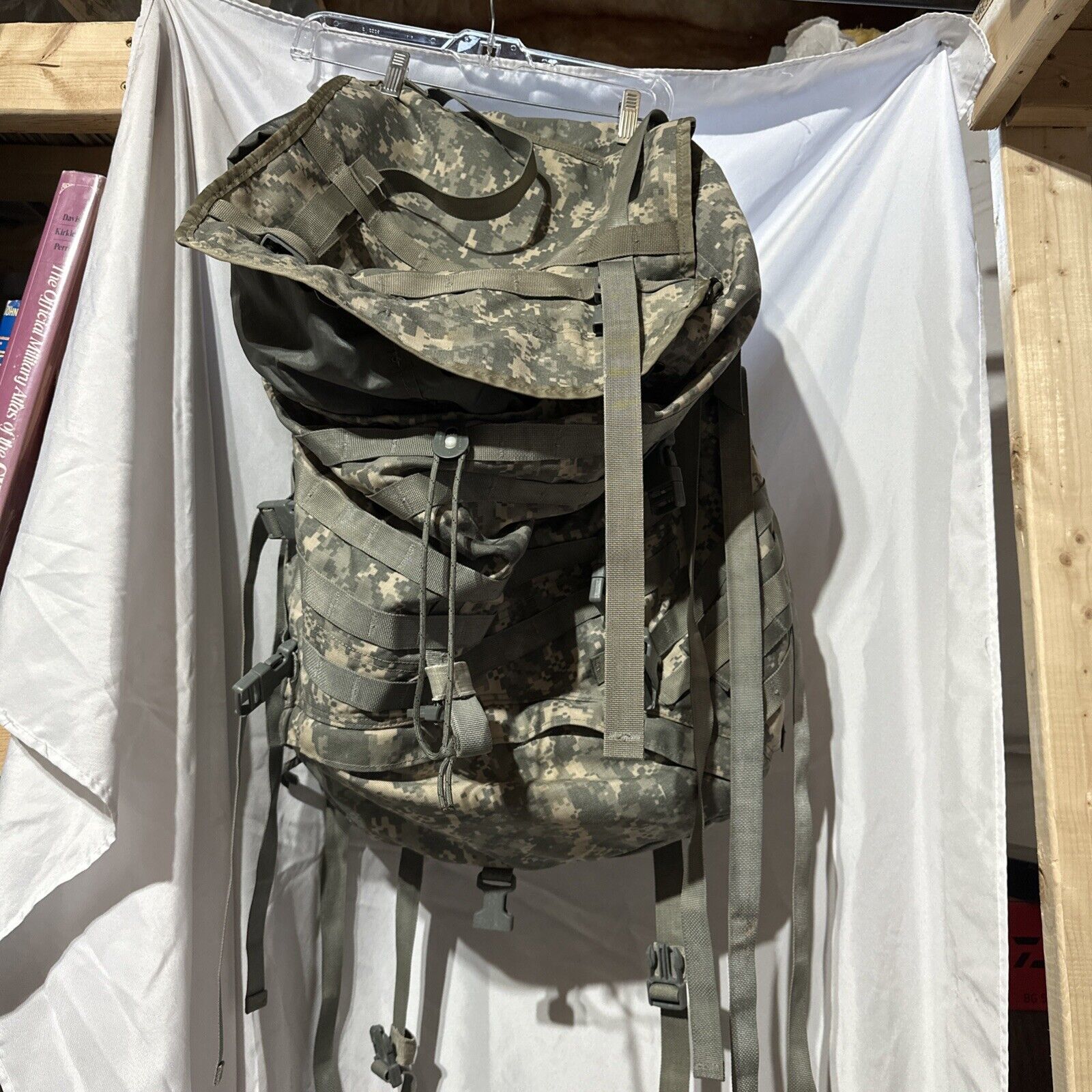 US Army ACU MOLLE II Large Ruck Sack Field Back Pack No Frame