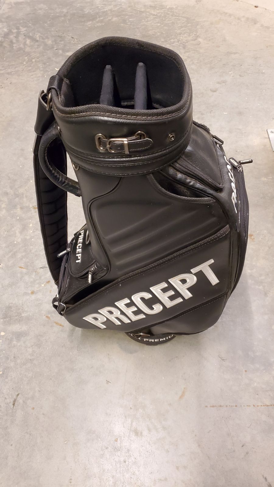 Black Precept Tour Premium Golf Staff Ba