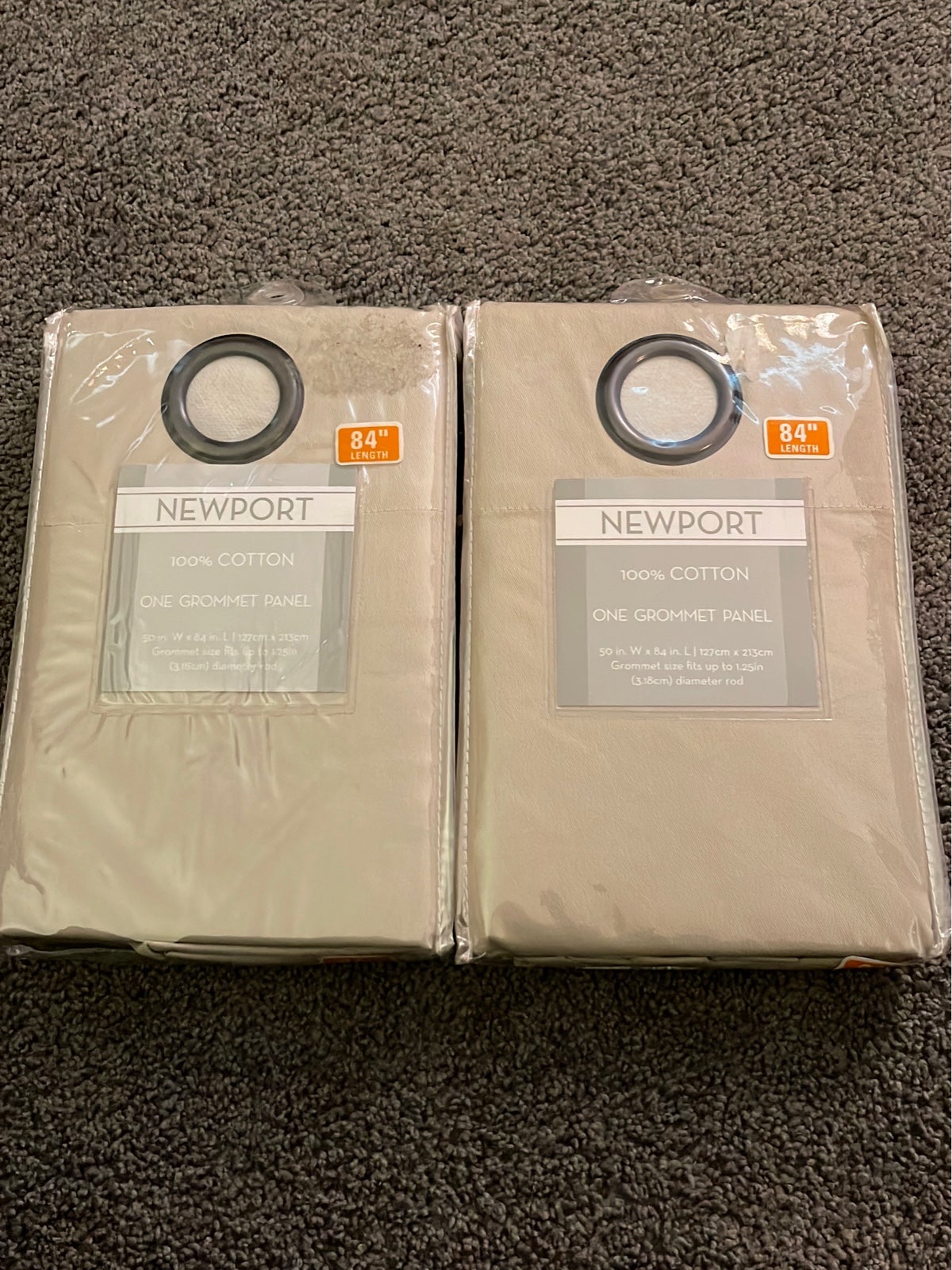 free and fast delivery available Grommet 2 New! Curtain 50x84-Natural Panels Home free and fast delivery available Grommet 2 New! Curtain 50x84-Natural Panels Home