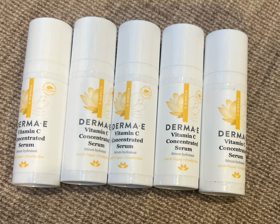 Derma E Vitamin C Concentrated Serum with Hyaluronic Acid, Vitamin E & A  set