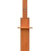 Outdoor Shower - Natural Eucalyptus Hardwood and Steel Construction #57003