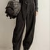 We The Free People Amsterdam Jeans Women's Large High Rise Barrel Leg Black 148
