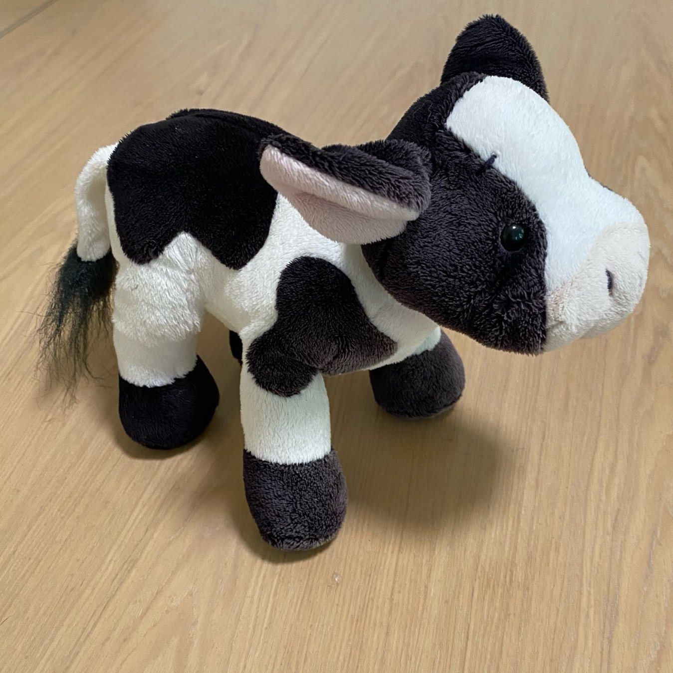 Webkinz Holstein Cow Stuffed Animal DAMAGED