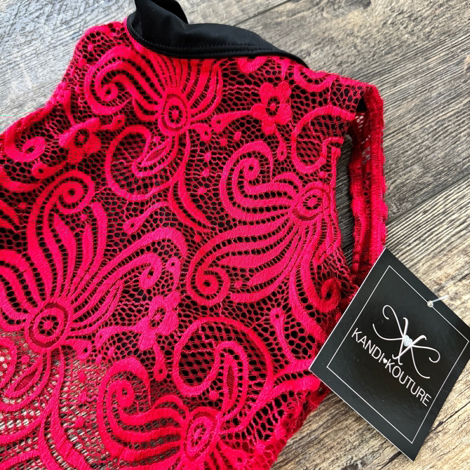 Kandi Kouture Lace Leo Size CL 7/8
