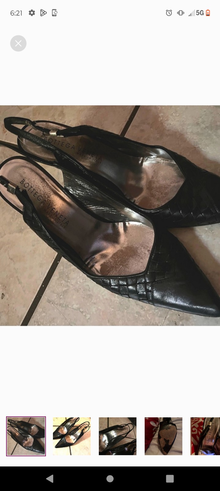 Bottega Veneta high heel sandals