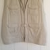 Woolrich Elite Series Ripstop Khaki Full Zip Hunting Fishing Vest Tan Mens 2XL