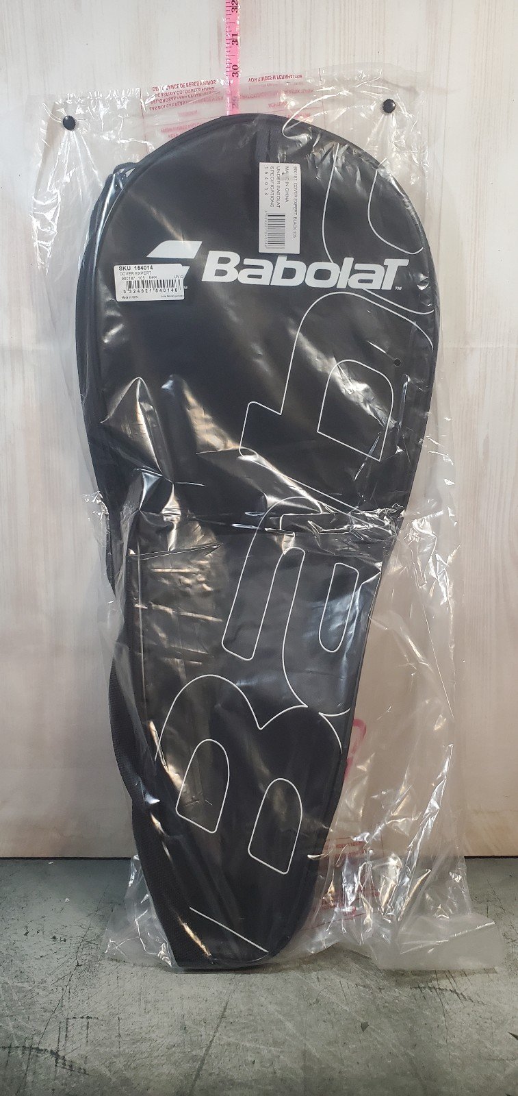 Babolat Racquet Racket black and white cover Case