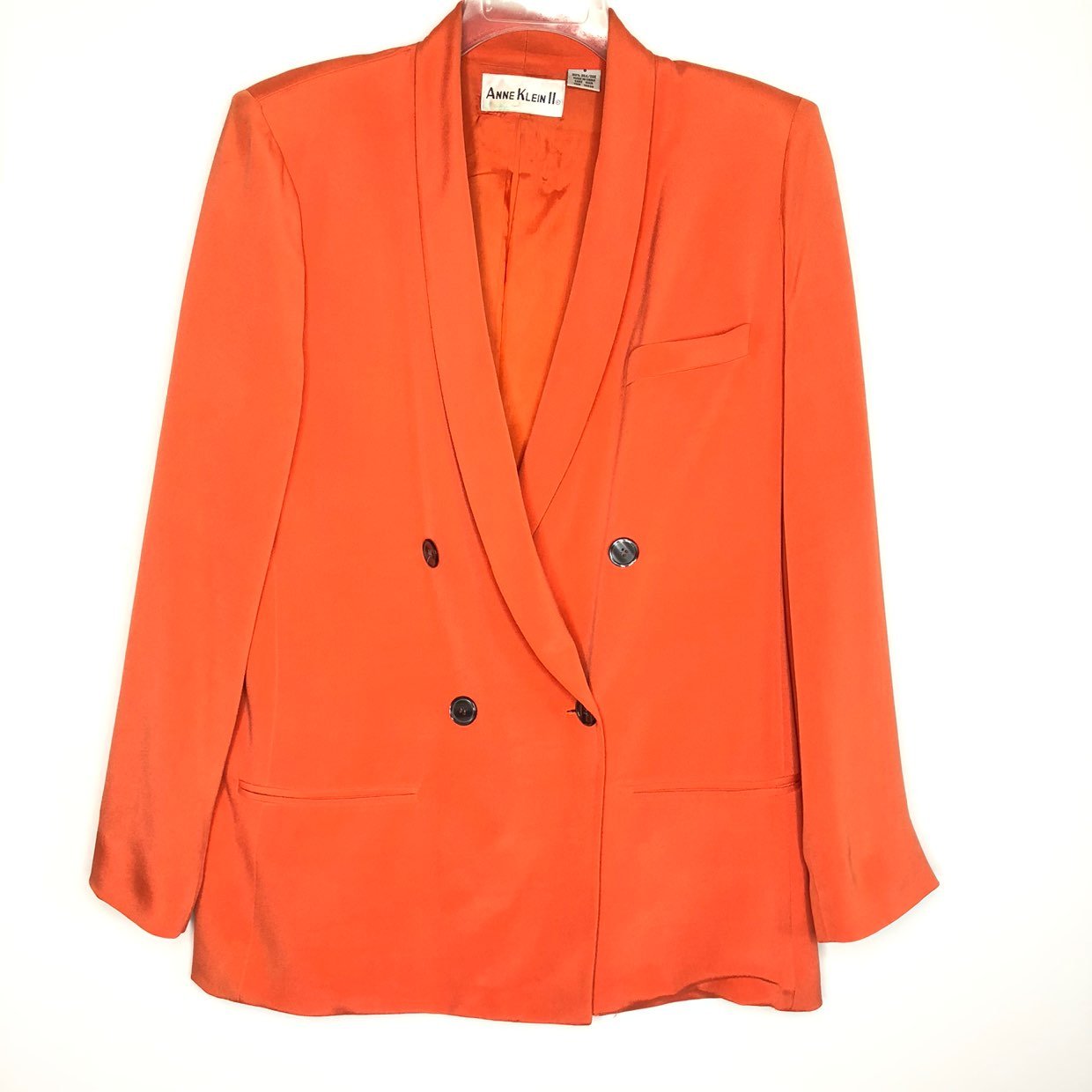 Anne Klein 100% silk blezer 8