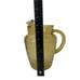 Vintage Anchor Hocking Pagoda Amber Pitcher with Ice Lip