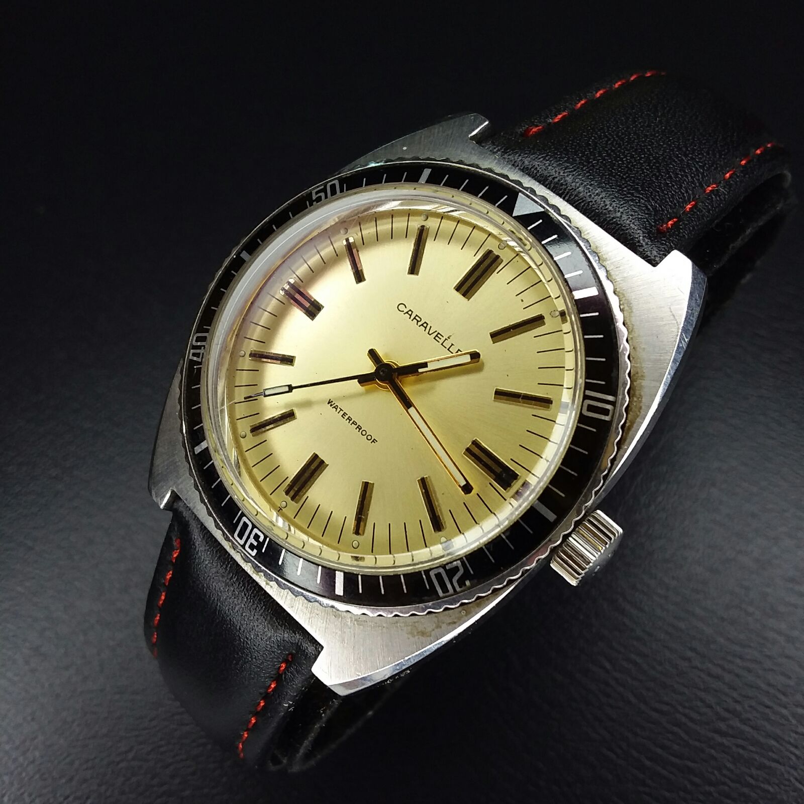Vintage Caravelle Dive Watch