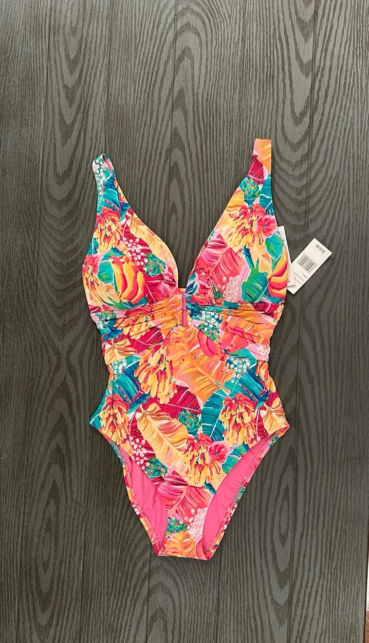 Bleu Rod Beattie One Piece Swimsuit - New