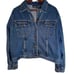 Bill Blass XL Vintage 90s Heavyweight Classic Denim Button Front Retro Jacket