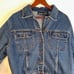 Bill Blass XL Vintage 90s Heavyweight Classic Denim Button Front Retro Jacket
