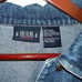 Bill Blass XL Vintage 90s Heavyweight Classic Denim Button Front Retro Jacket