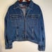 Bill Blass XL Vintage 90s Heavyweight Classic Denim Button Front Retro Jacket