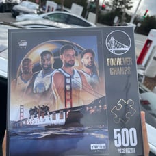 Golden State Warriors Forever Champs puzzle