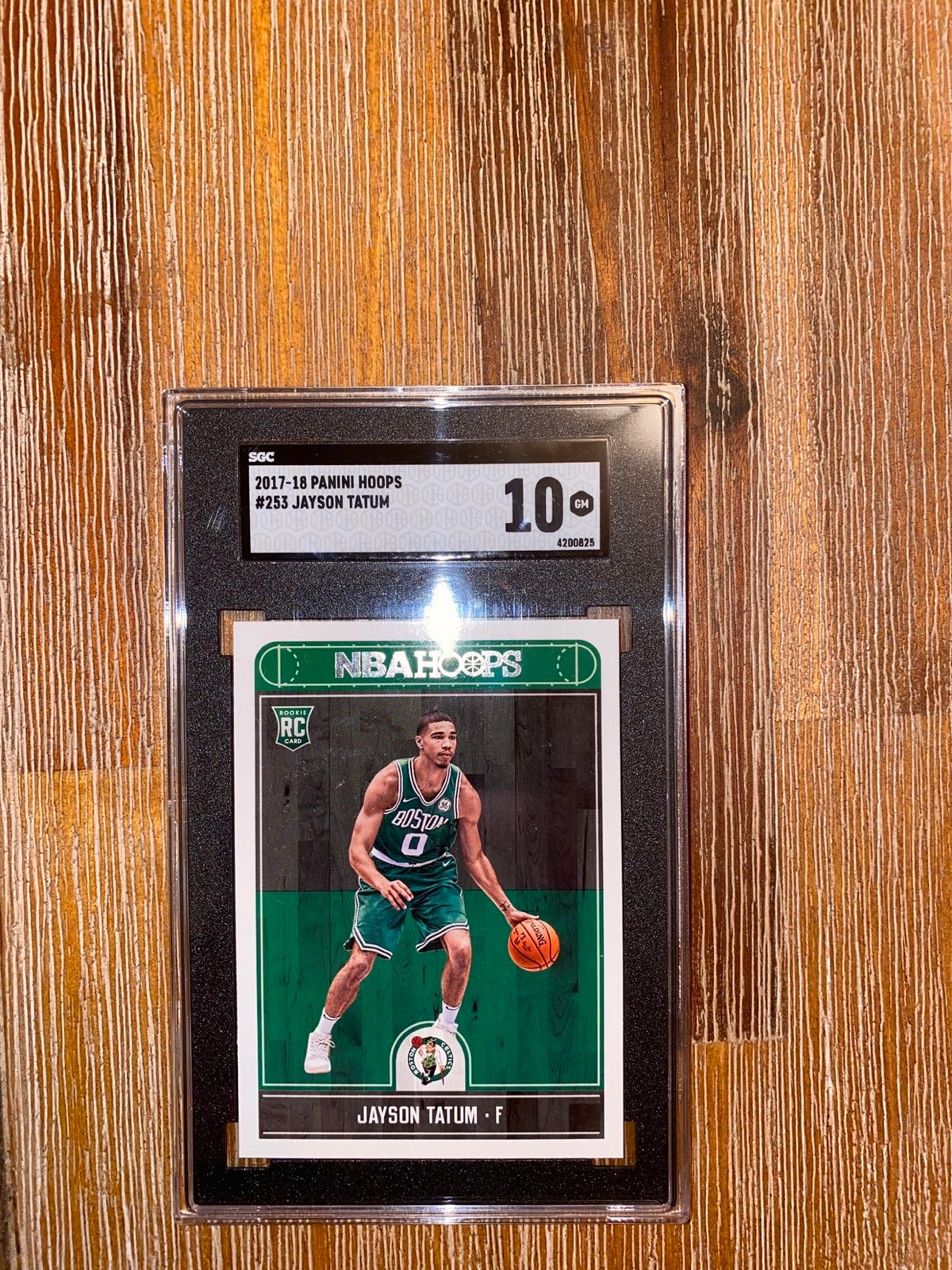 Jayson Tatum Rookie Card #253 SGC 10