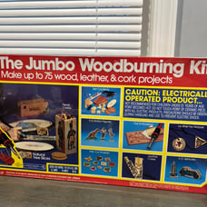 Vintage 1980s NSI Jumbo Woodburning Kit No. 7770