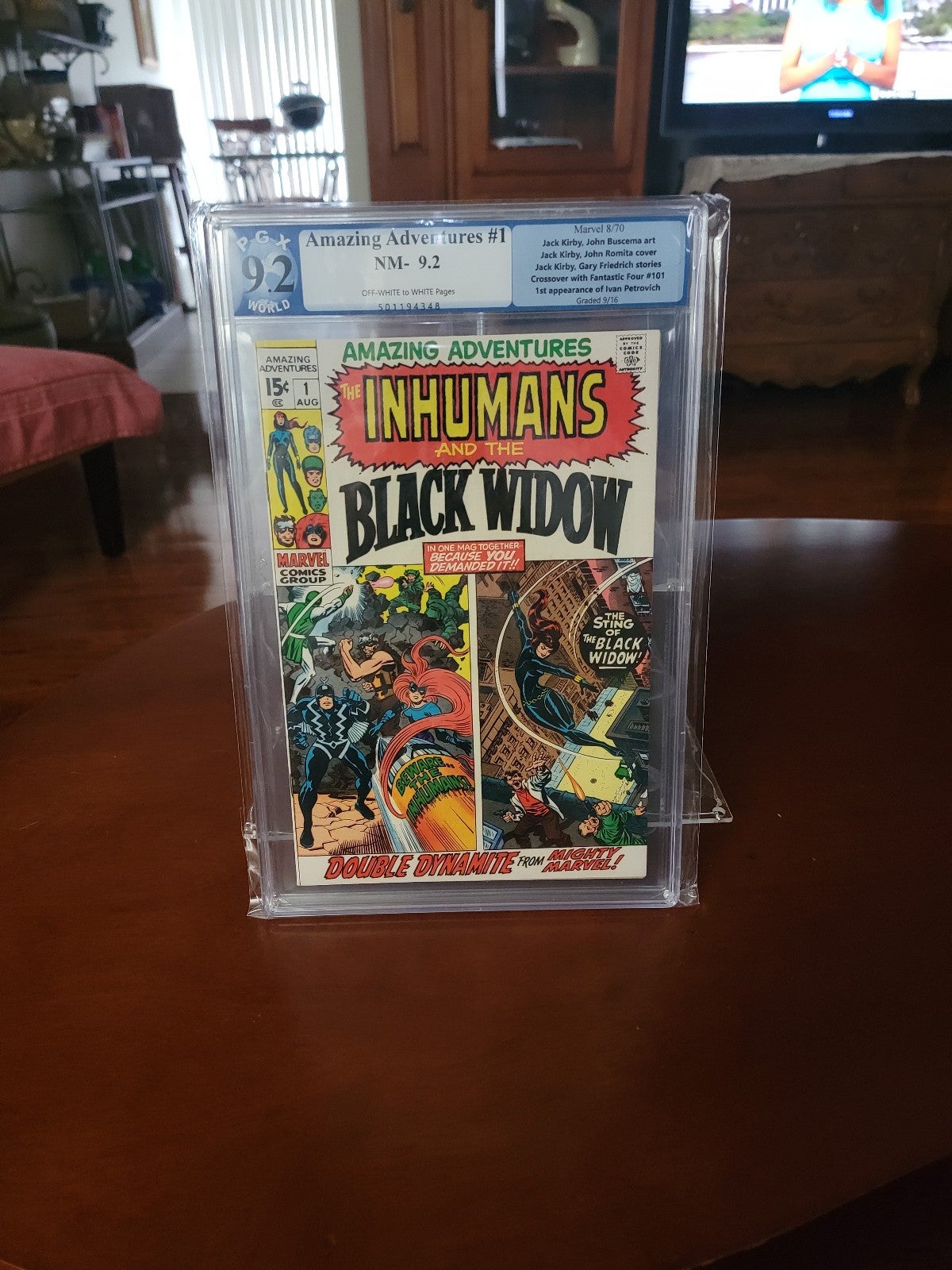 PGX 9.2 graded comic.