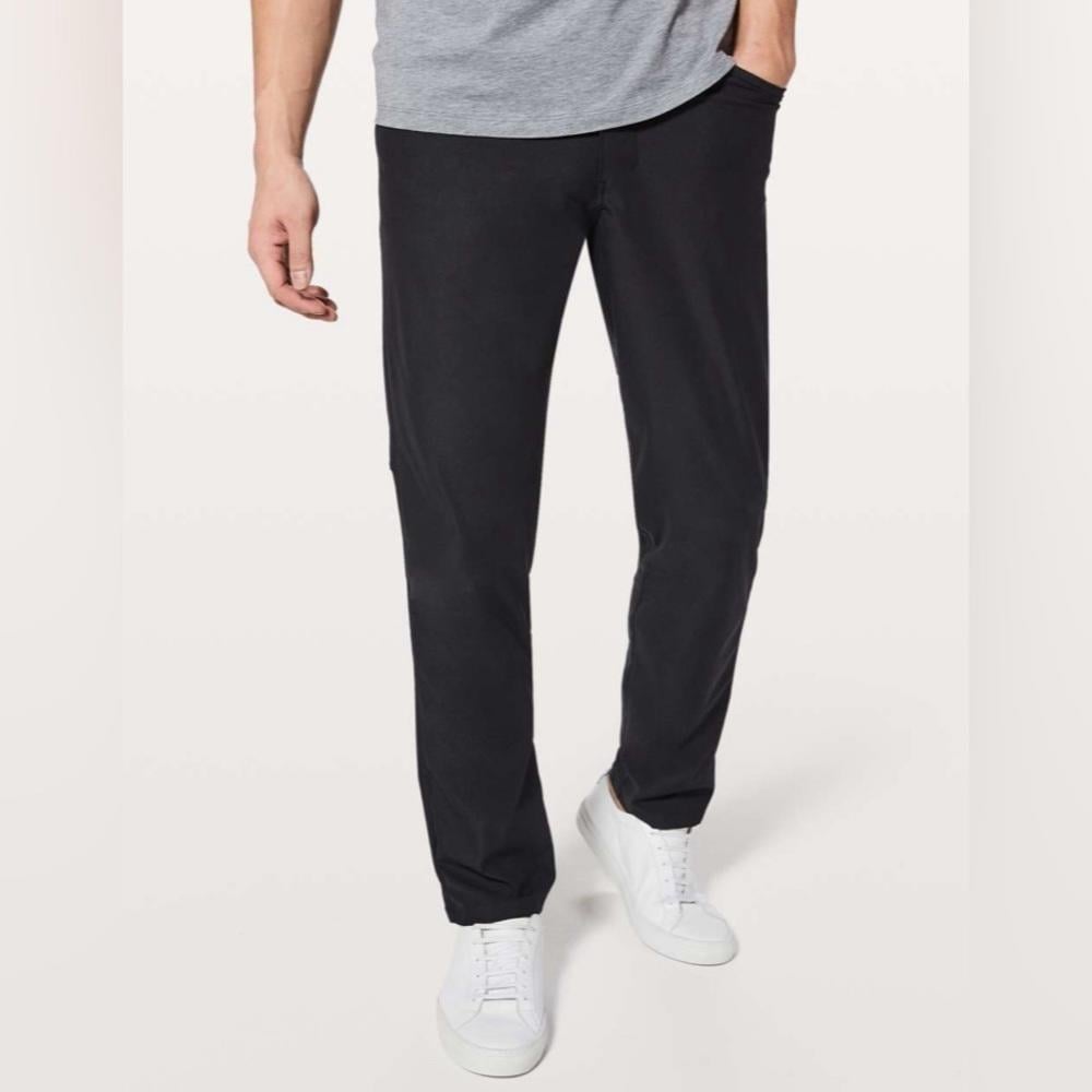 Lululemon Mens ABC Classic Pant- Black/ Size 32 Tall