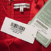 NWT Reformation Frankie in Tango Red Silk Satin Side Slit Maxi Column Dress 4