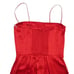 NWT Reformation Frankie in Tango Red Silk Satin Side Slit Maxi Column Dress 4