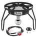 200000 BTU Outdoor Stove Propane Burner Gas Portable BBQ Grill Picnic Black Mini