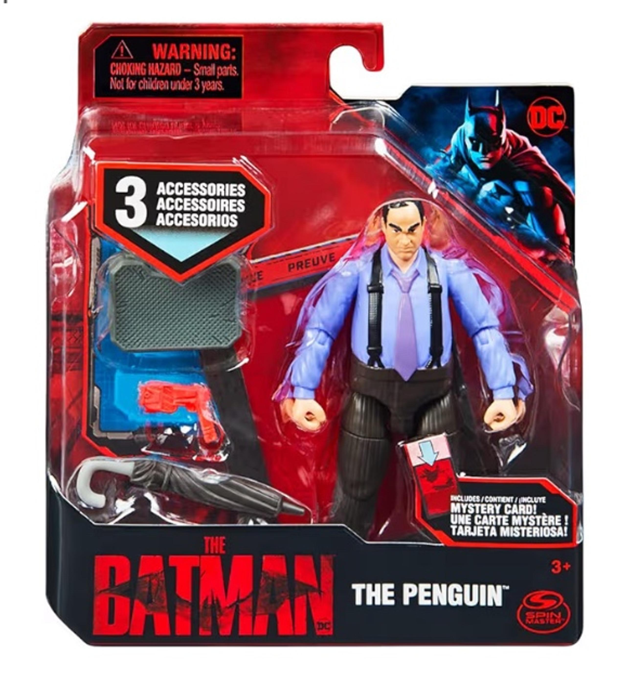 DC The Batman Movie PENGUIN 4" in Action Figure