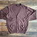 Vintage Neiman Marcus Exclusive Wool Silk Cashmere Cardigan V-Neck Brown Men XL
