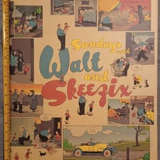 Oversized Hard Cover Sunday's with Wally and Skeezix 1921 to 1934!