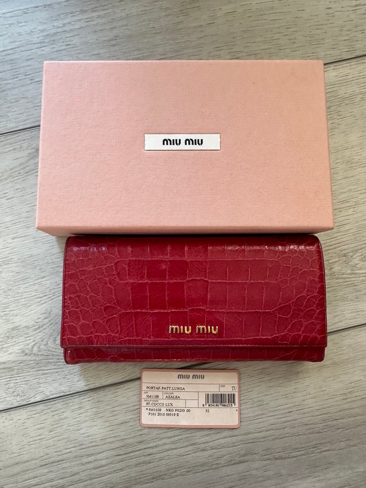 Authentic Miu Miu Wallet