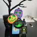 2pc Jack-o-lantern wallflower plug set bath and body works